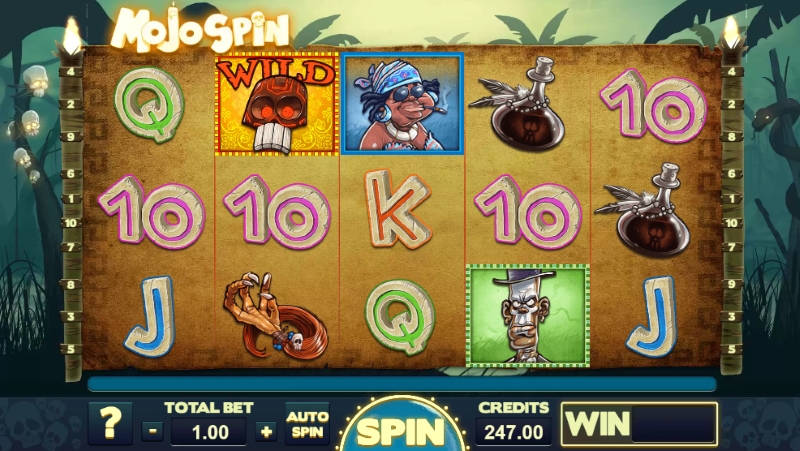 Онлайн слоты «Mojo Spin» на портале Jet Casino